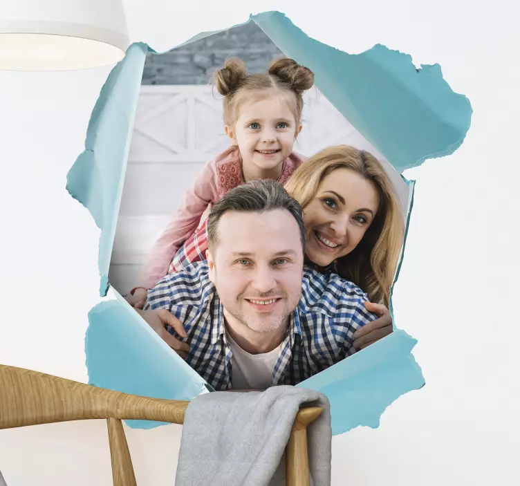 动物贴画 粉色花朵爆裂 - TenStickers