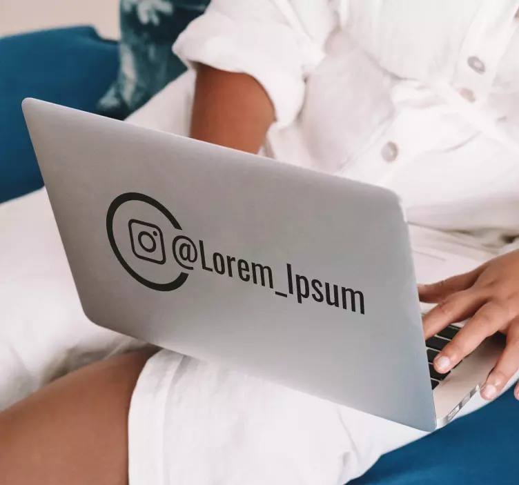 个性化的instagram窗口贴纸 - TenStickers