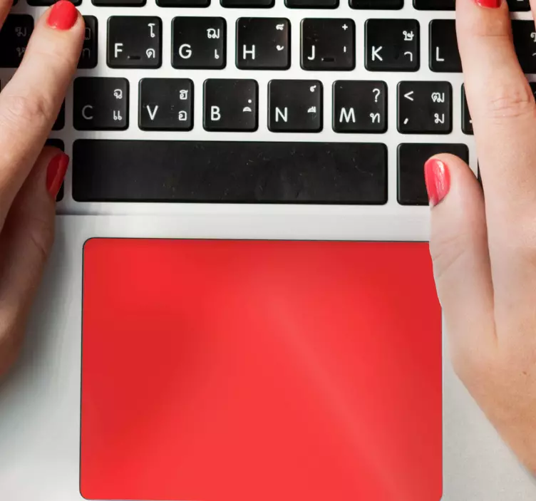 个性化彩色触控板贴纸 - TenStickers