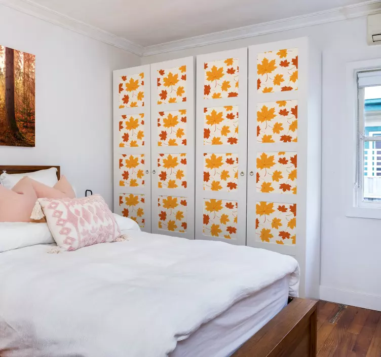 秋叶乙烯壁纸 - TenStickers