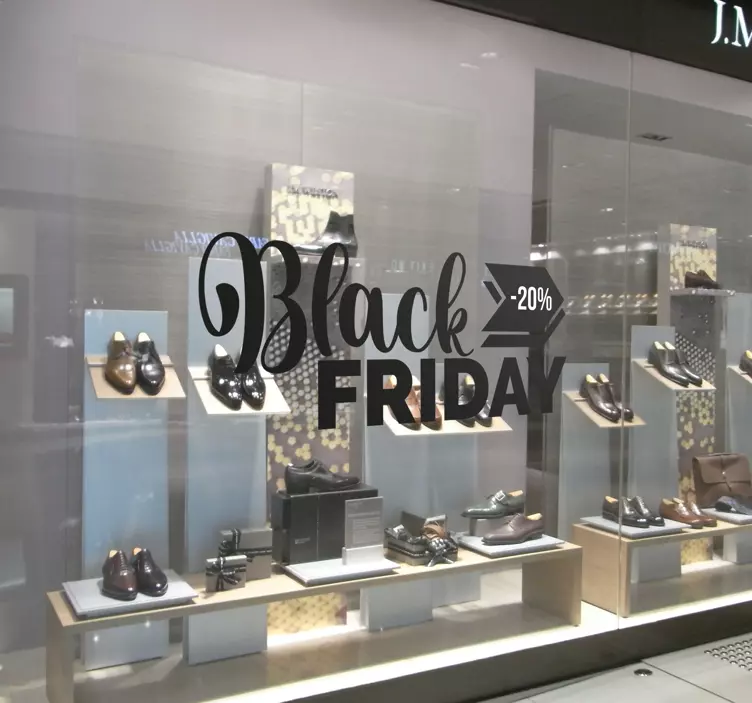 个性化黑色星期五黑色星期五贴纸 - TenStickers