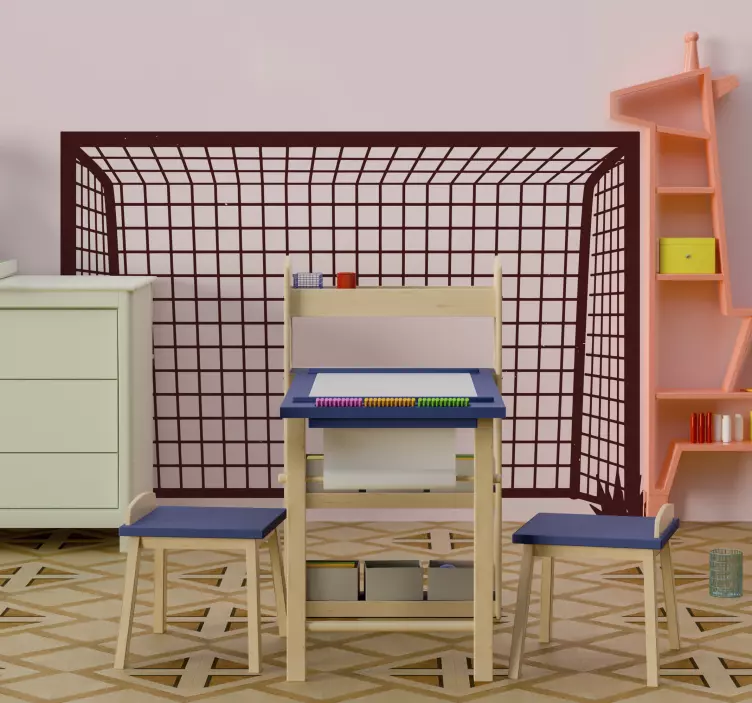 动物贴画足球门贴纸 - TenStickers