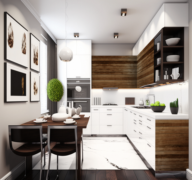 家具贴纸 木格条 - TenStickers