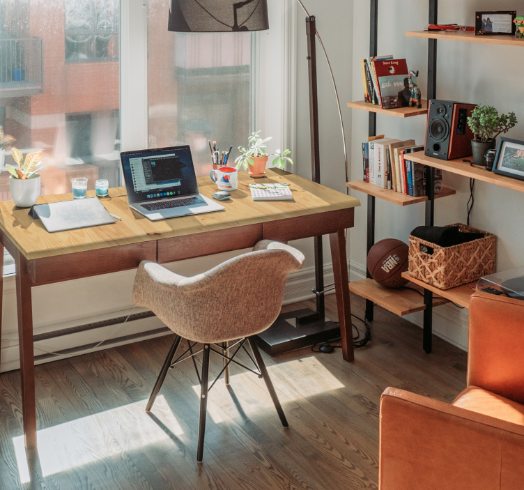 家具贴纸 清亮的木材 - TenStickers