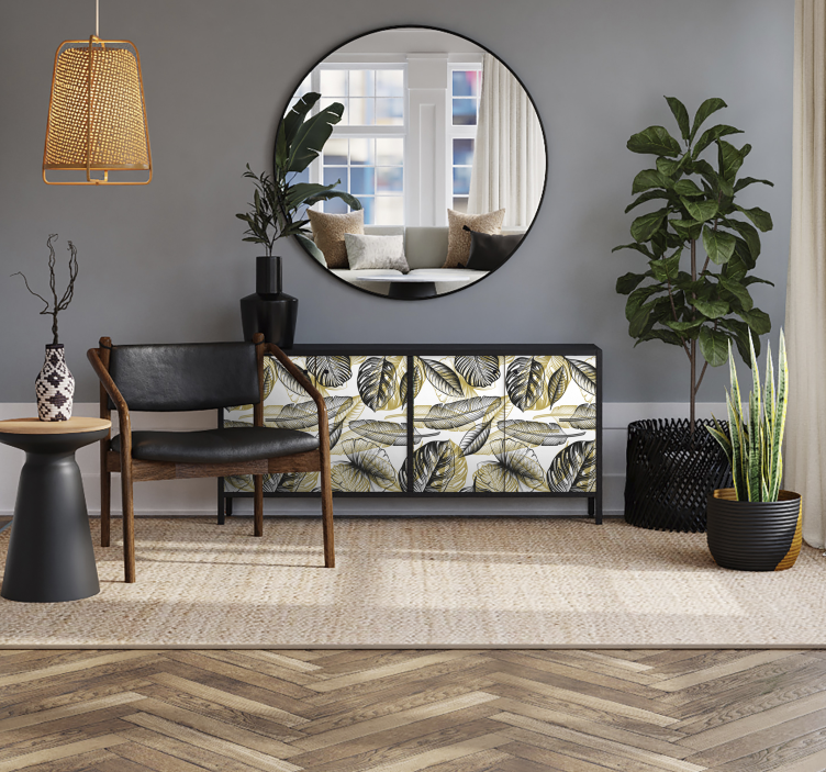 家具贴纸 精美的热带植物 - TenStickers