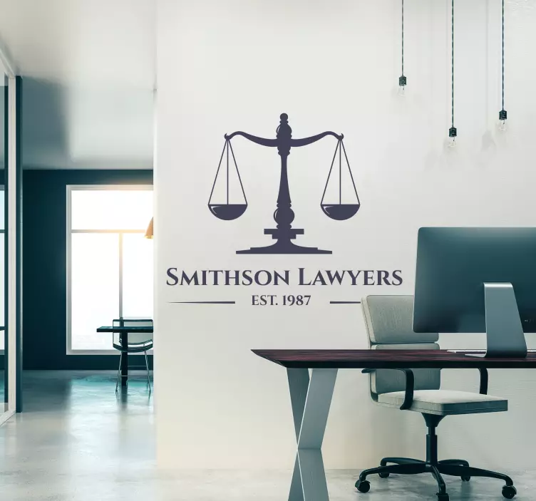 贴纸 法律 自定义司法衡量标准 - TenStickers