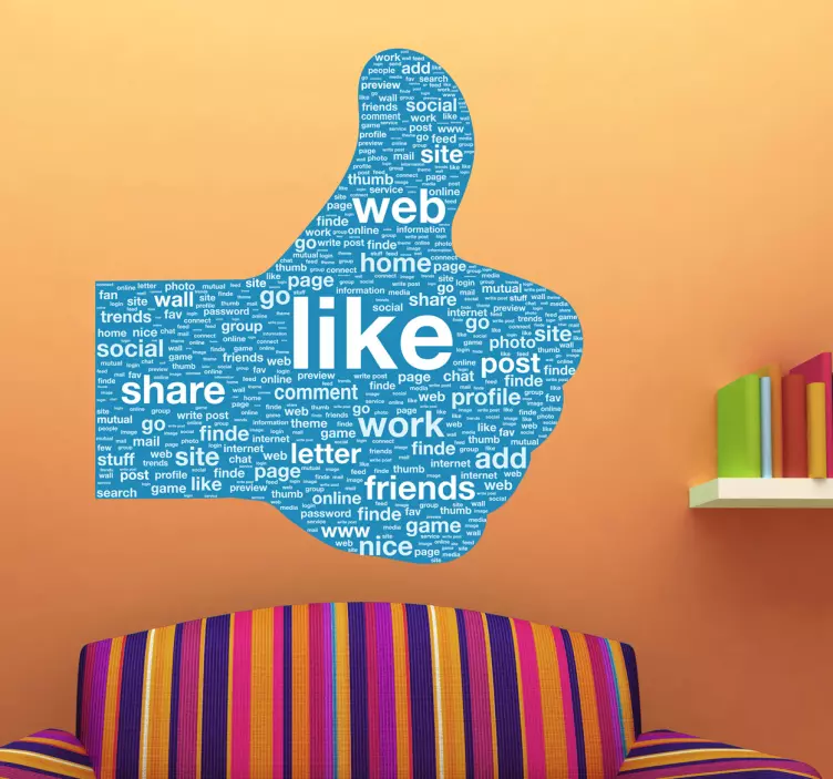 完善在线媒体贴花 - TenStickers