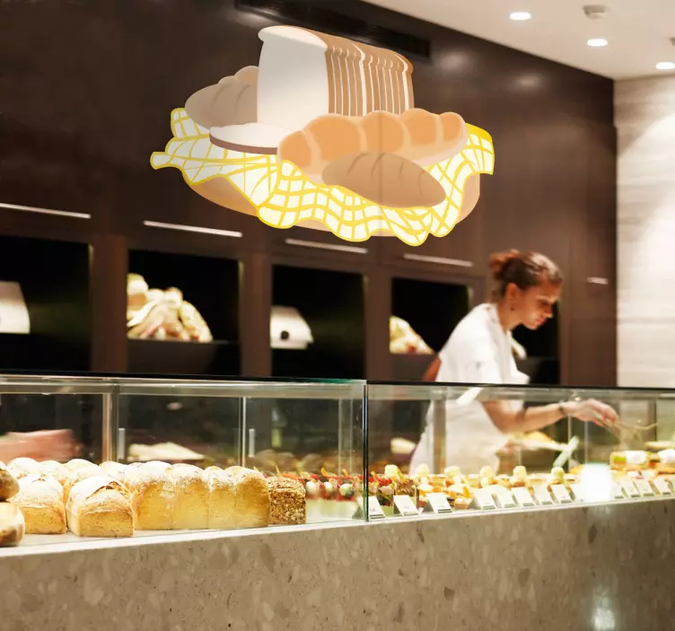 面包篮贴纸 - TenStickers