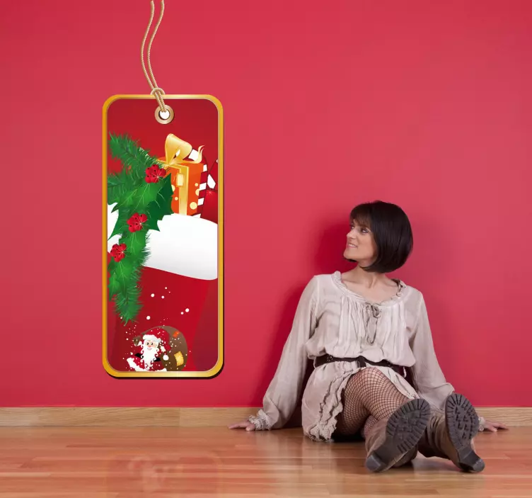 圣诞标签贴纸 - TenStickers