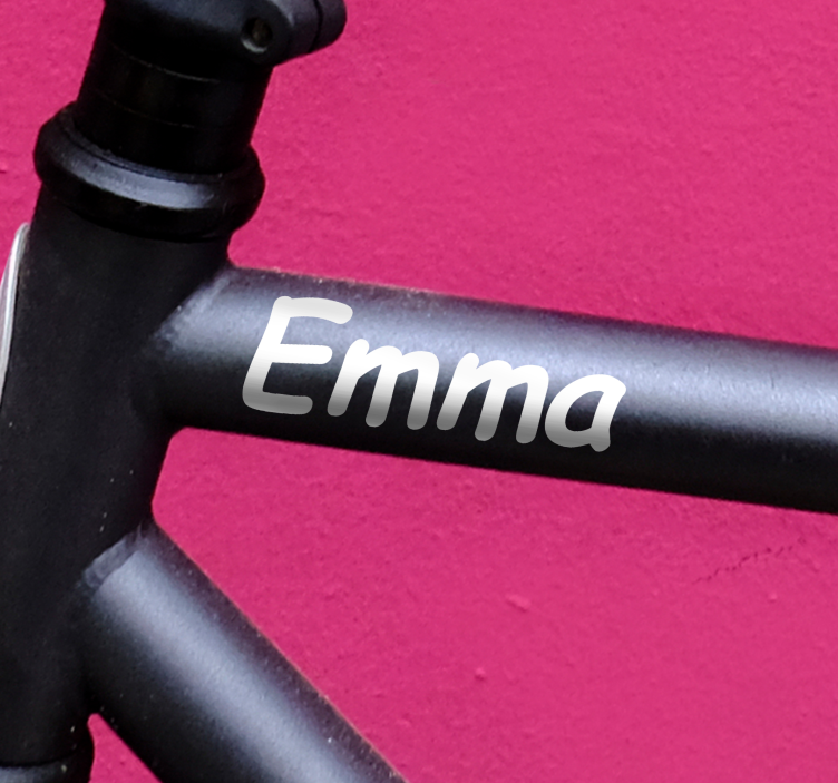 自行车贴纸手写风格 - TenStickers