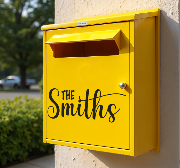 信箱贴纸 信箱名 - TenStickers