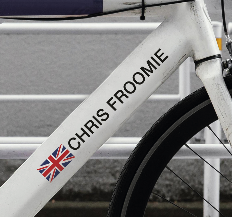 自行车贴纸 公路自行车 - TenStickers