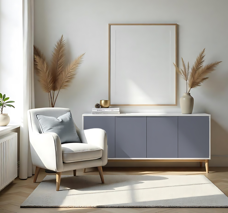 乙烯基贴纸 哑光中性灰色 - TenStickers