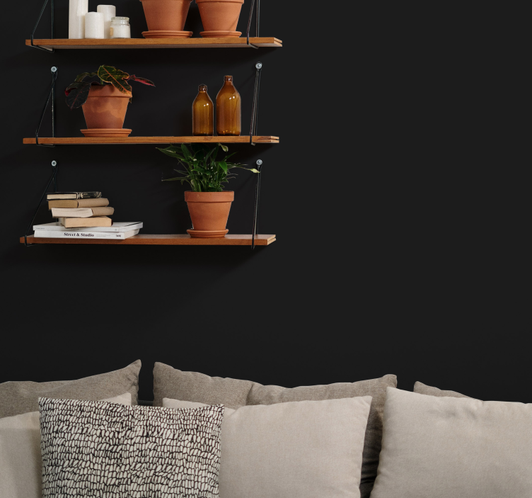 乙烯基贴纸黑色款式 - TenStickers