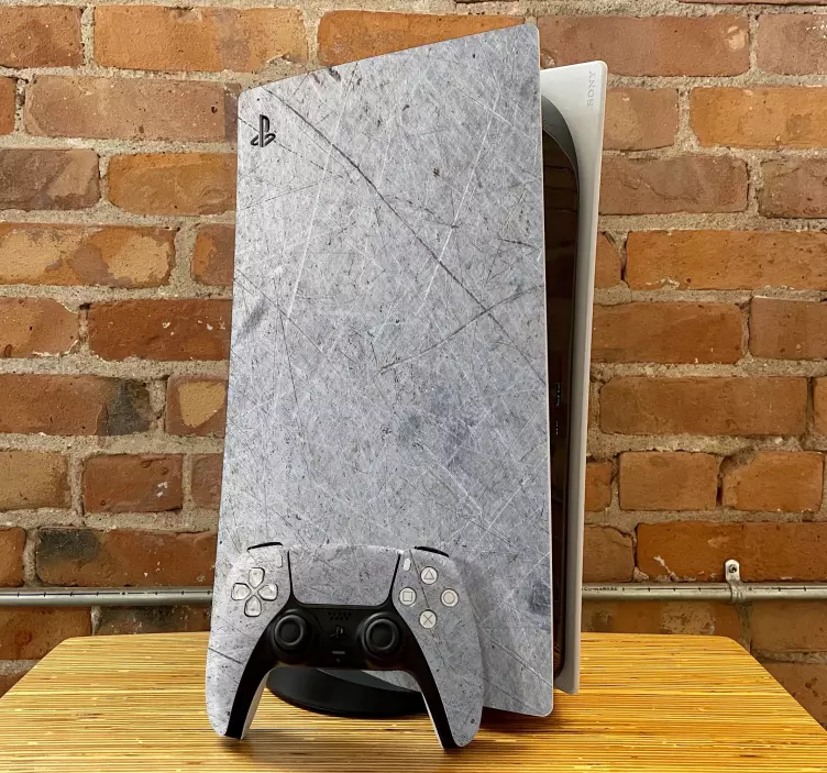 Ps5抽象金属表面贴花 - TenStickers