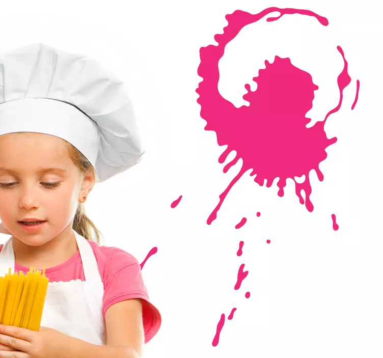 抽象摔得痛贴纸 - TenStickers