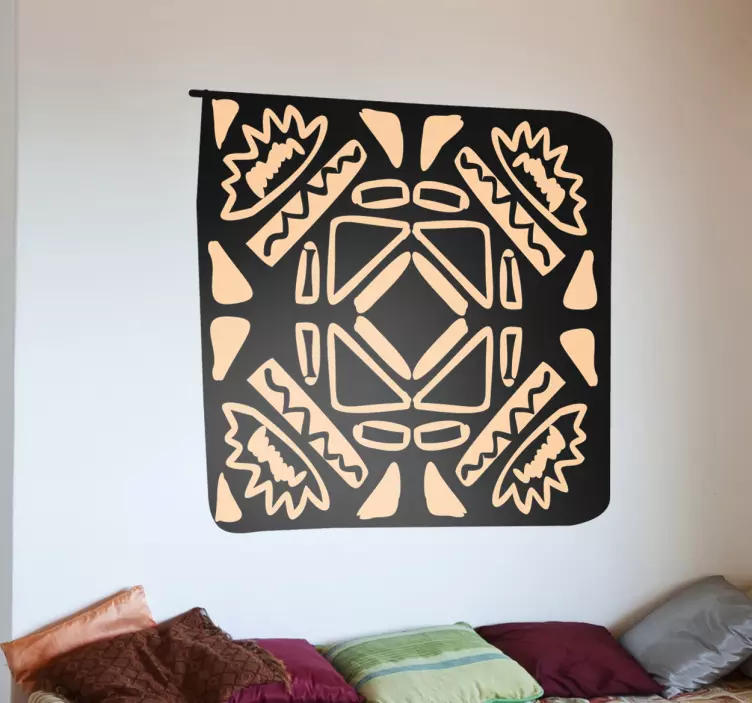 非洲马赛克墙贴 - TenStickers