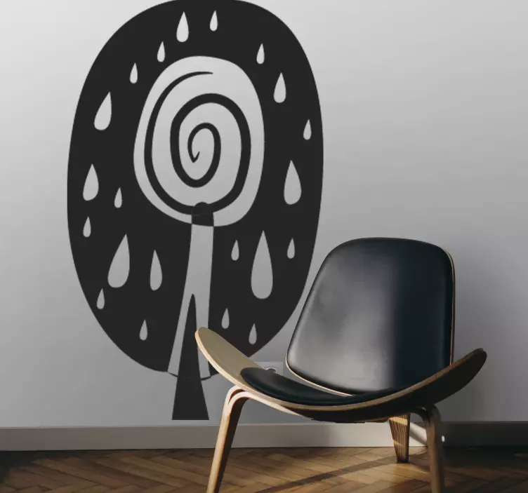 非洲树墙贴 - TenStickers