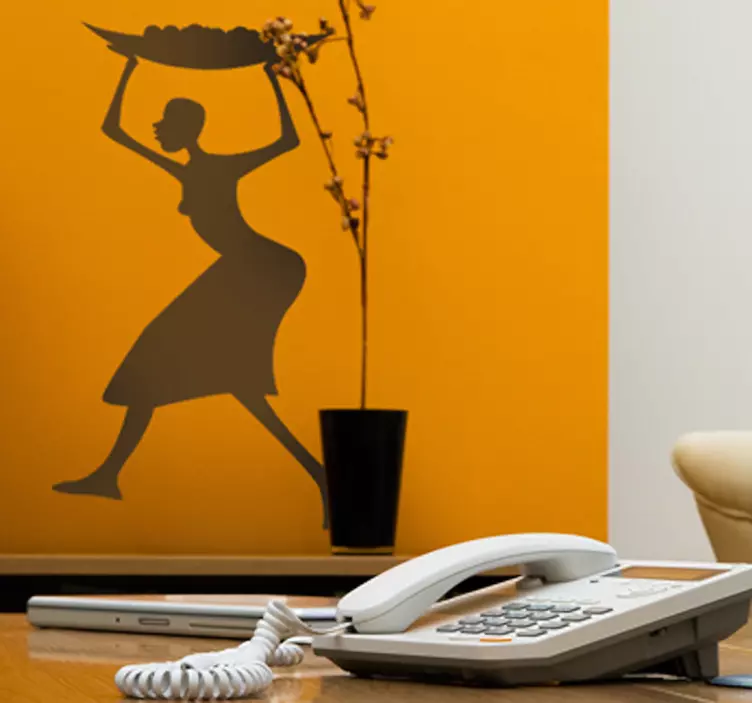 非洲女人墙贴 - TenStickers