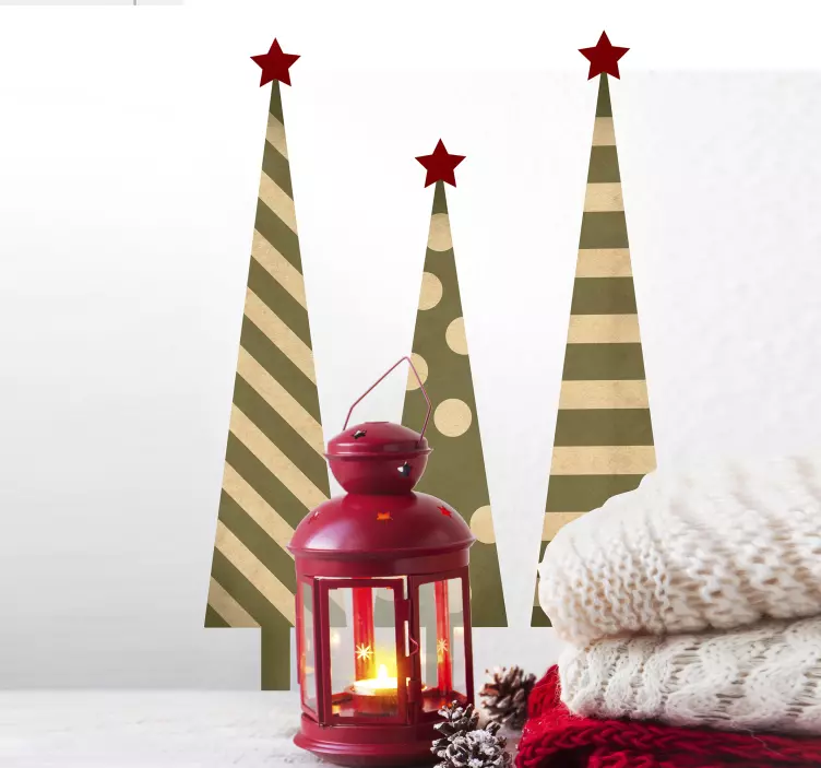 另类圣诞树贴纸 - TenStickers