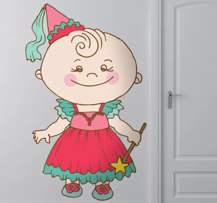 小仙女贴纸 - TenStickers