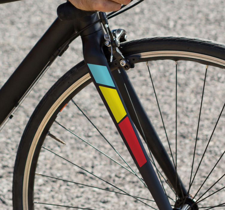 自行车贴纸 公路车前叉 - TenStickers