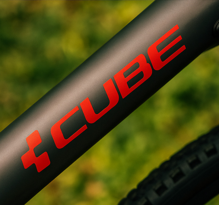 自行车贴纸 个性化自行车标志 - TenStickers