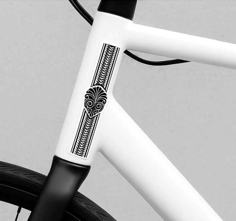 自行车贴纸 毛利部落表 - TenStickers