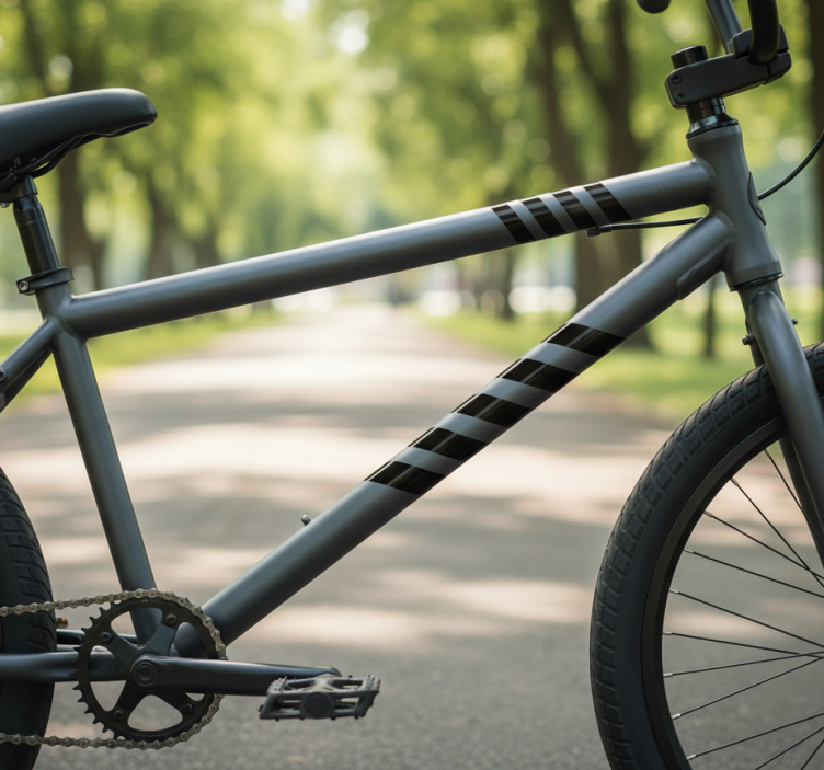 自行车贴纸竞速条纹套装 - TenStickers