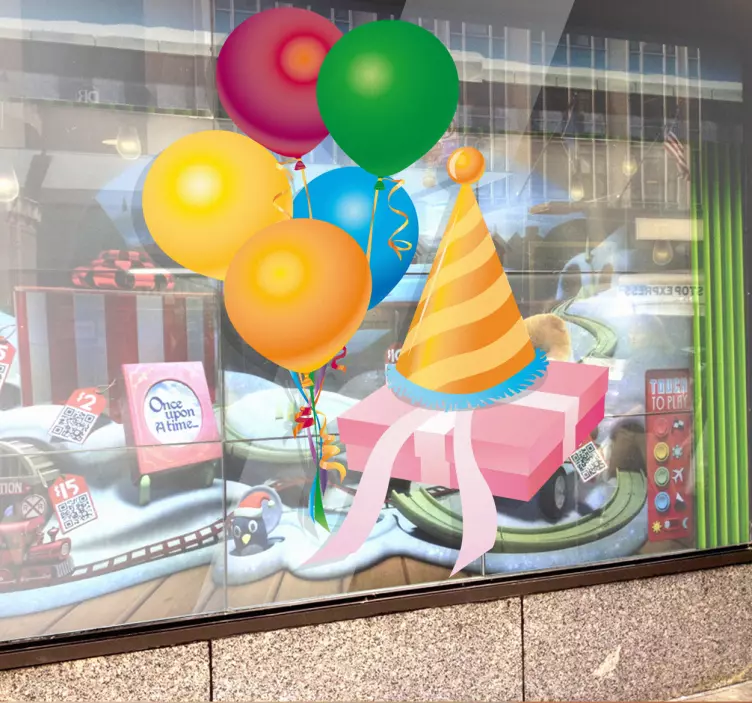 生日礼物贴纸 - TenStickers