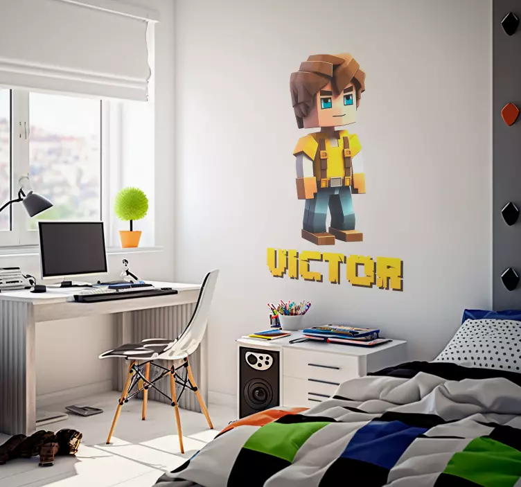 电子游戏贴纸 小孩 - TenStickers