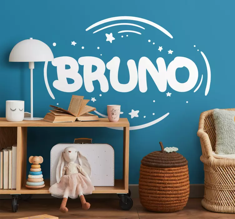 加粗姓名个性贴纸 - TenStickers