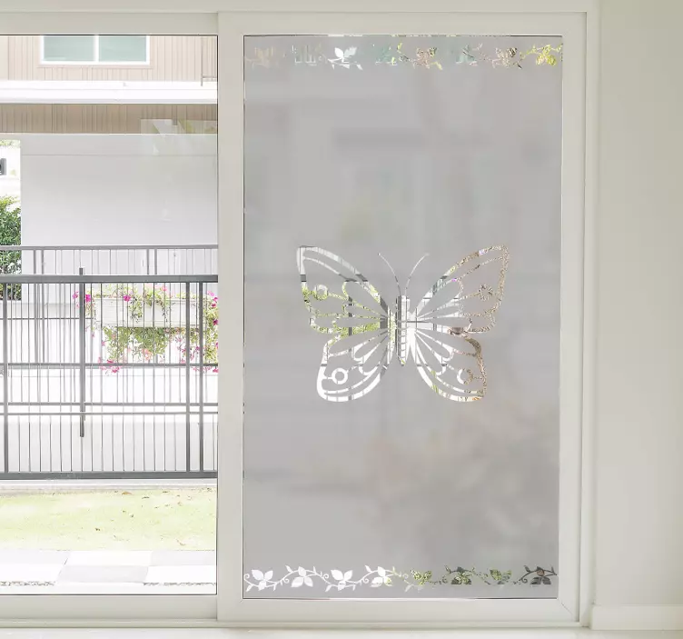 蝴蝶窗贴 - TenStickers