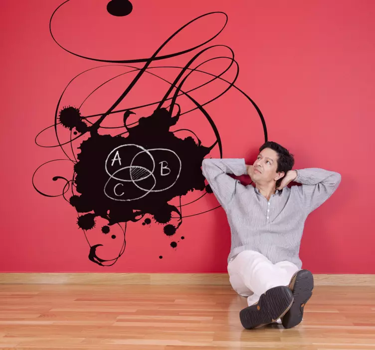 书法现货黑板贴 - TenStickers