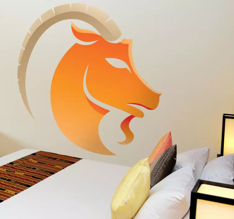 摩ri座十二生肖墙贴 - TenStickers