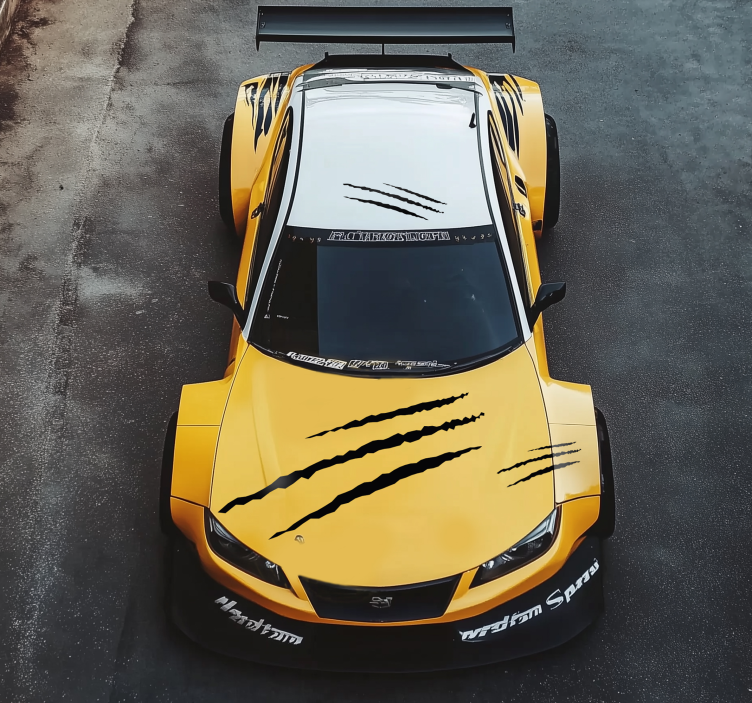 保险杠贴纸划痕保护套装 - TenStickers