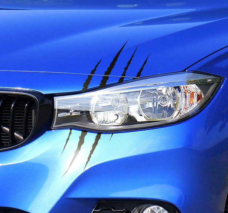 保险杠贴纸适用于车灯划痕修复 - TenStickers