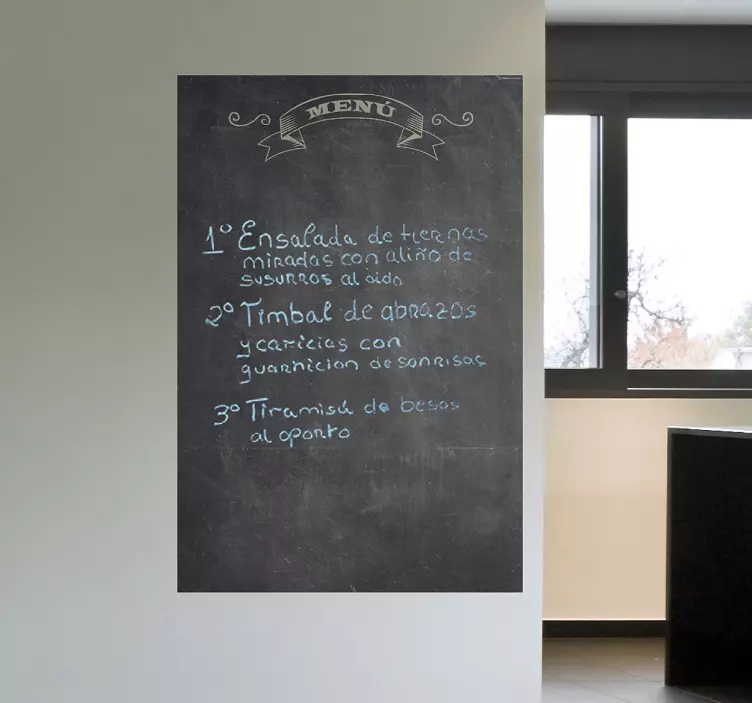 黑板菜单贴纸 - TenStickers