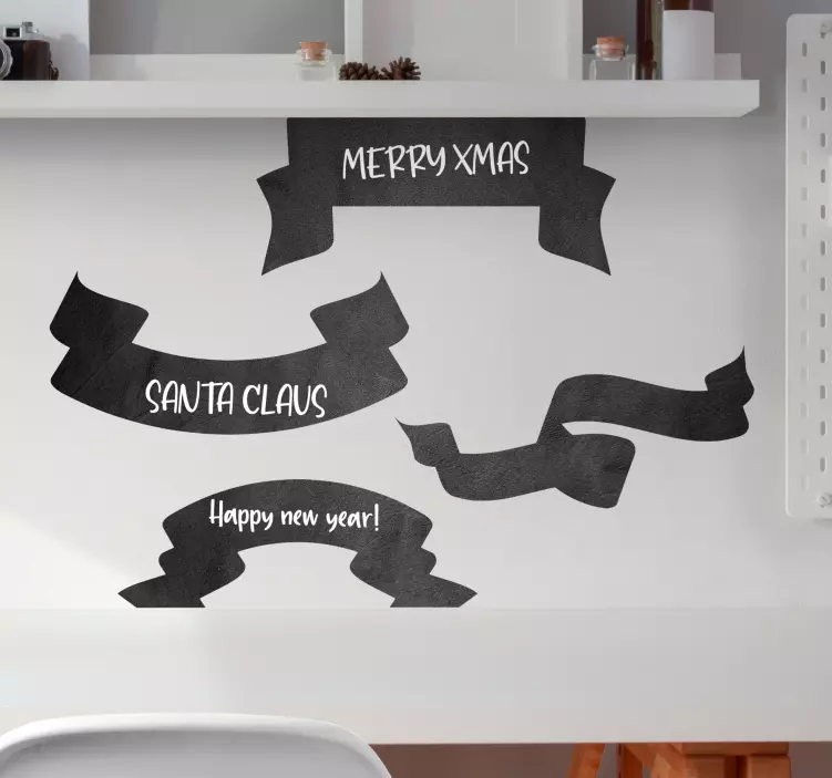 动物贴画节日横幅套装 - TenStickers