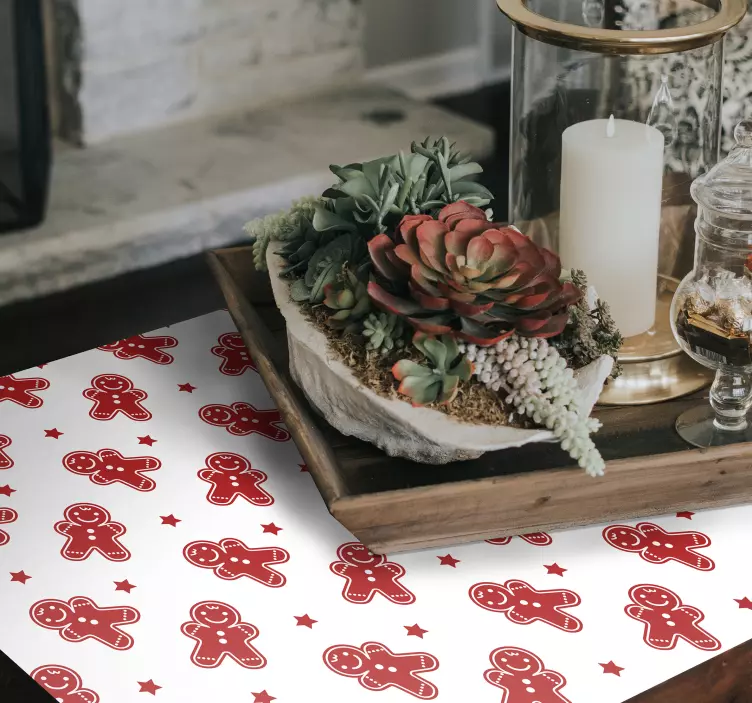 圣诞饼干家具贴纸 - TenStickers