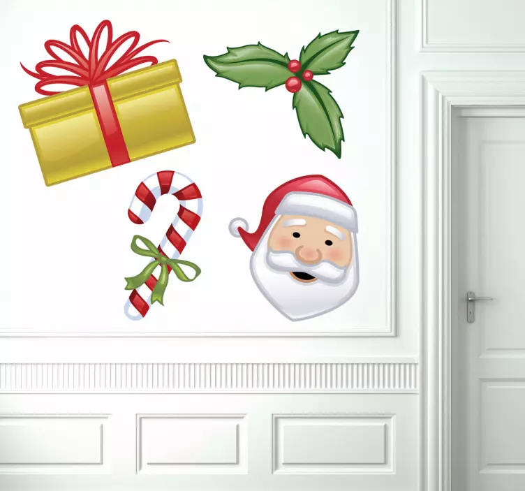 圣诞贴纸集 - TenStickers