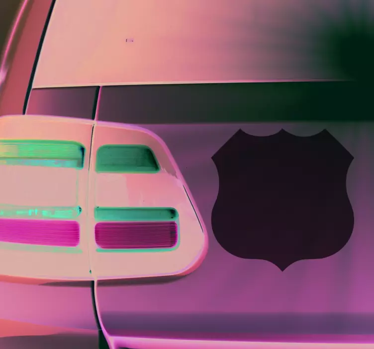 经典复古怀旧摩托车贴花 - TenStickers