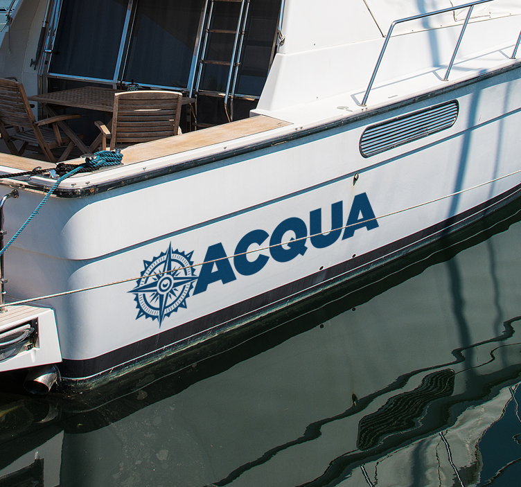 个性贴纸 指南针玫瑰 - TenStickers