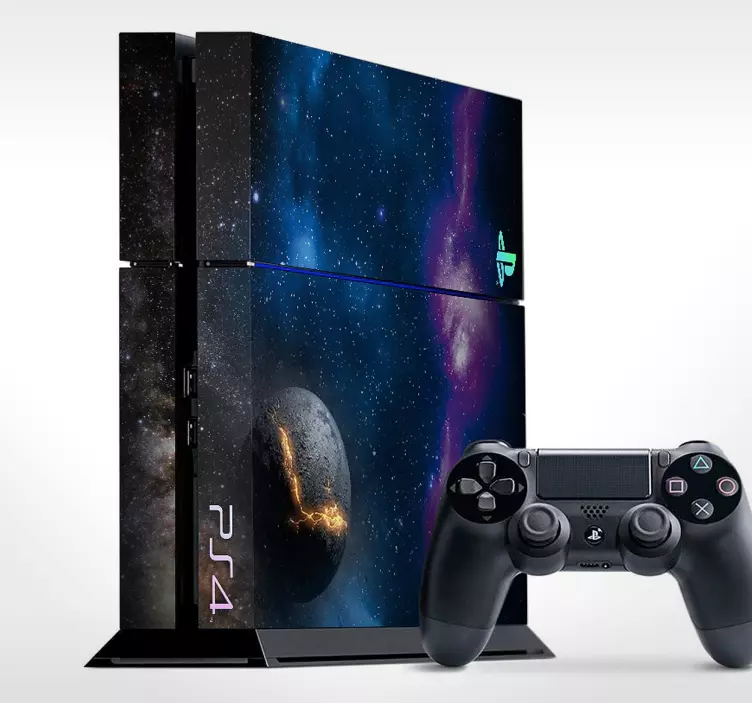 宇宙星系playstation 4皮肤 - TenStickers