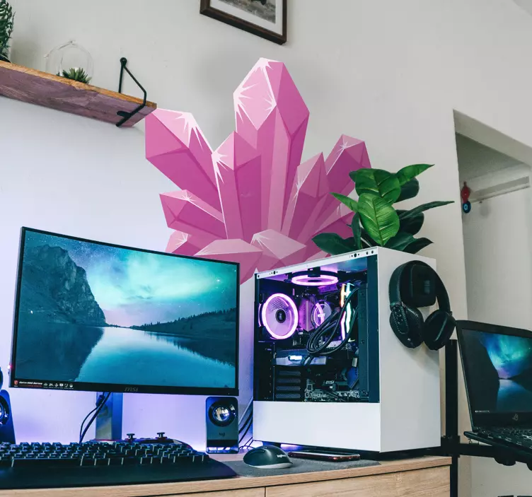 水晶石英青少年墙贴 - TenStickers