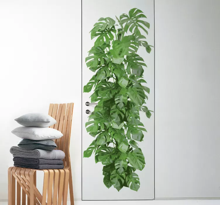 弯曲的分支贴花 - TenStickers