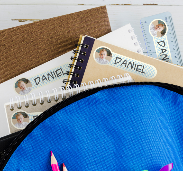 个性贴纸个性化姓名标签 - TenStickers