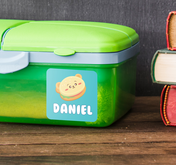 个性贴纸定制食品标签 - TenStickers