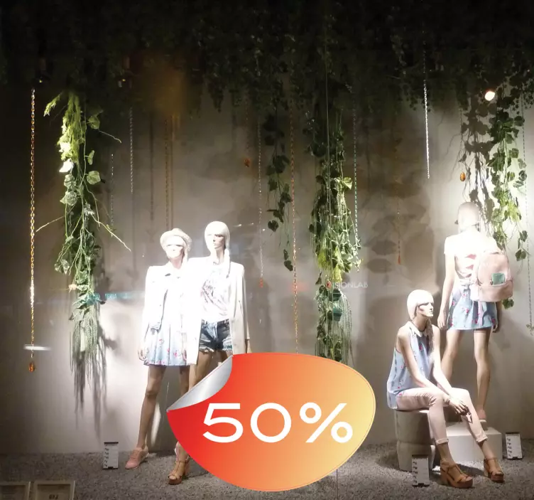 可定制的红色报价窗口贴纸 - TenStickers