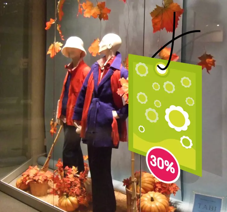 可定制的促销标签 - TenStickers